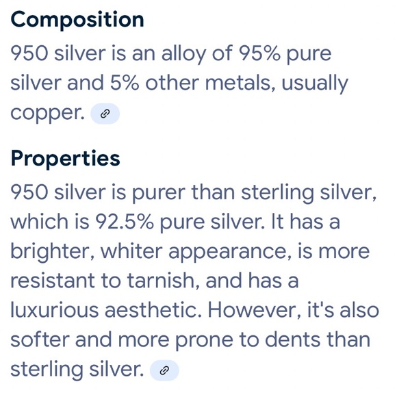 Druzy Sterling Silver Ring Stamped 950 Size 7 - Picture 5 of 5